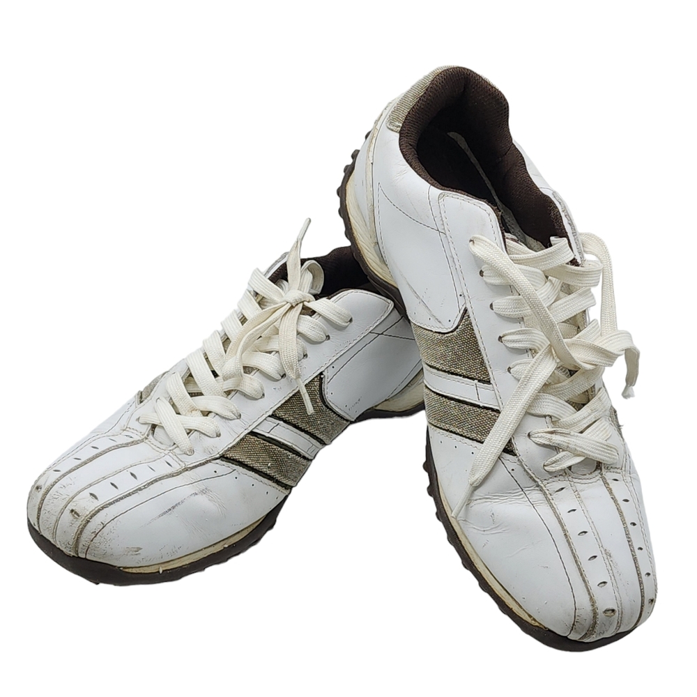 Skechers Sport Mens Urbantrack Forward Casual White Leather Sneakers Size 12 Y2K